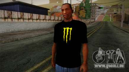 Monster Ripper Shirt Black für GTA San Andreas