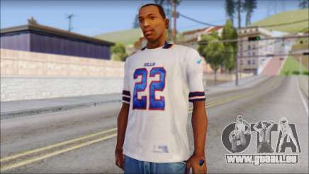 NY Buffalo Bills White pour GTA San Andreas