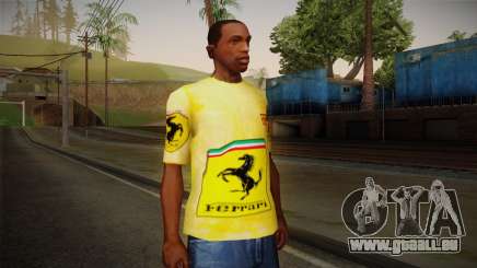 Ferrari T-Shirt pour GTA San Andreas