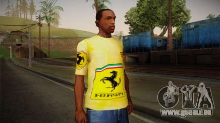 Ferrari T-Shirt für GTA San Andreas