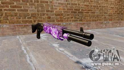 Ружье Franchi SPAS-12-Purple-Camo für GTA 4