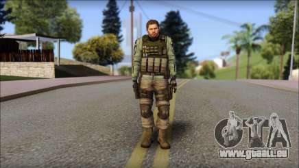 Chris Europa from Resident Evil 6 für GTA San Andreas