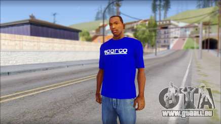 Sparco T-Shirt pour GTA San Andreas