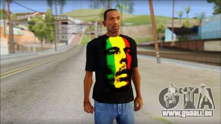 Bob Marley T-Shirt für GTA San Andreas