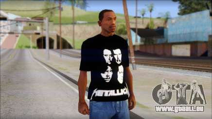 Metallica T-Shirt für GTA San Andreas