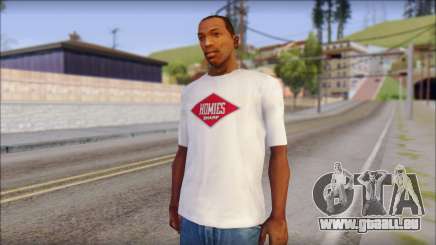 CM Punk T-Shirt für GTA San Andreas