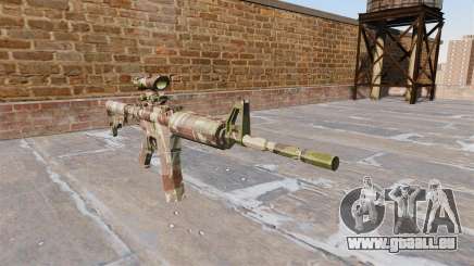 Automatique carabine MA Poupée Camo pour GTA 4