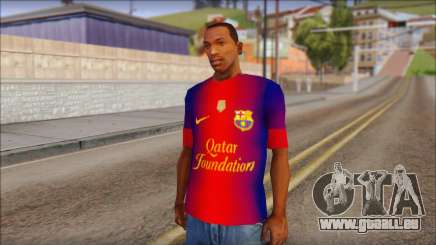 Barcelona Messi T-Shirt pour GTA San Andreas