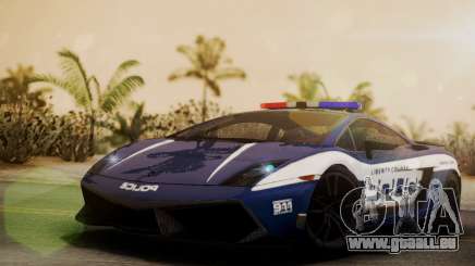 Lamborghini Gallardo LP570-4 2011 Police für GTA San Andreas