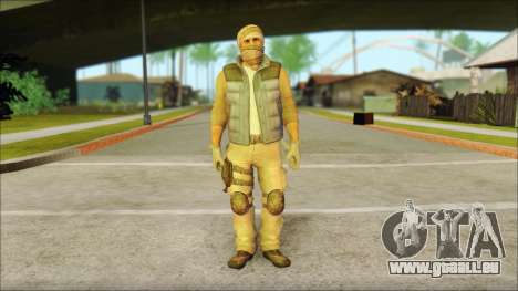 Arabian Resurrection Skin from COD 5 für GTA San Andreas