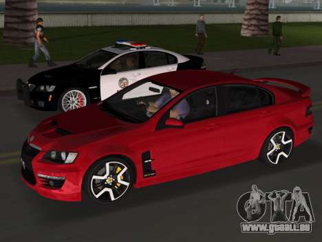 Holden HSV GTS 2011 pour GTA Vice City