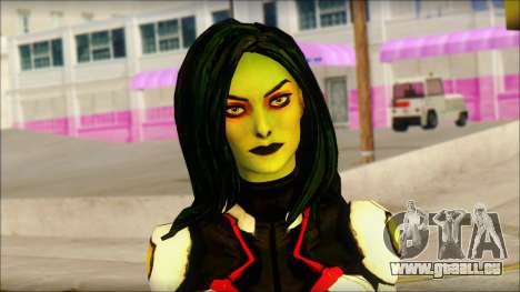 Guardians of the Galaxy Gamora v2 für GTA San Andreas