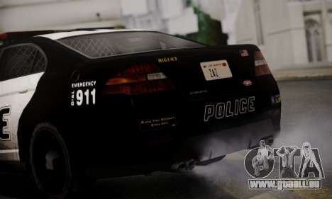 Vapid Police Interceptor from GTA V für GTA San Andreas