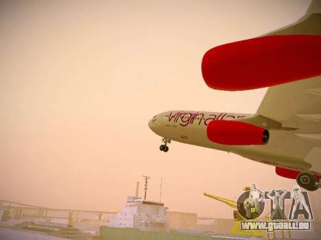 Airbus A340-300 Virgin Atlantic für GTA San Andreas