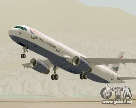 Airbus A321-200 British Airways für GTA San Andreas