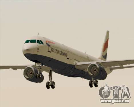 Airbus A321-200 British Airways pour GTA San Andreas