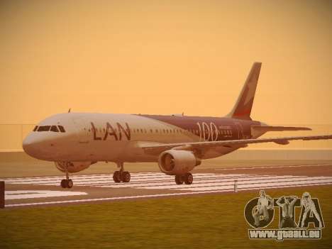 Airbus A320-214 LAN Airlines 100th Plane pour GTA San Andreas