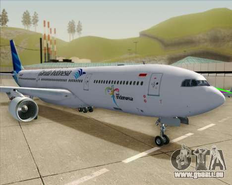 Airbus A330-300 Garuda Indonesia für GTA San Andreas