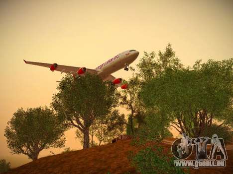 Airbus A340-300 Virgin Atlantic pour GTA San Andreas