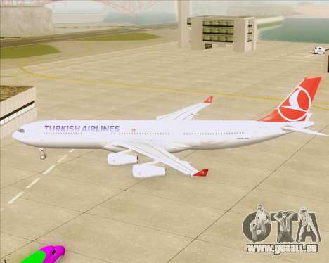 Airbus A340-313 Turkish Airlines pour GTA San Andreas