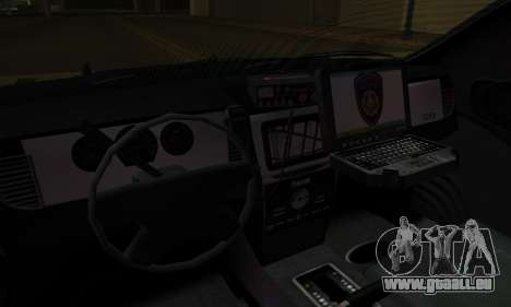 Vapid Police Interceptor from GTA V pour GTA San Andreas
