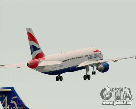Airbus A320-232 British Airways pour GTA San Andreas