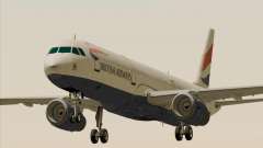 Airbus A321-200 British Airways für GTA San Andreas