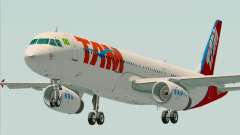 Airbus A321-200 TAM Airlines für GTA San Andreas