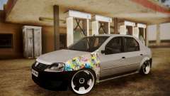 Dacia Logan Sedan Tuned für GTA San Andreas