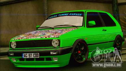 Volkswagen Golf Mk2 pour GTA San Andreas