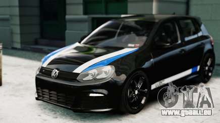Volkswagen Golf R 2010 Polo WRC Style PJ1 pour GTA 4