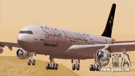 Airbus A340-311 Turkish Airlines (Star Alliance) pour GTA San Andreas