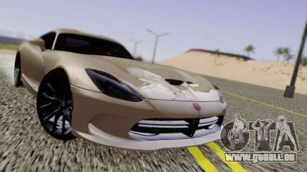 Dodge Viper SRT GTS 2013 Road version pour GTA San Andreas