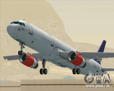 Airbus A321-200 Scandinavian Airlines System pour GTA San Andreas