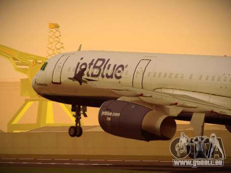 Airbus A321-232 jetBlue Red White and Blue pour GTA San Andreas