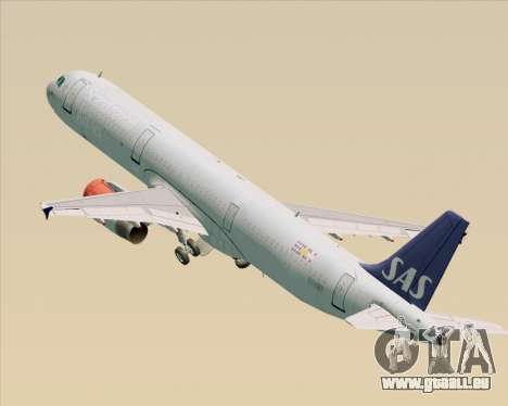 Airbus A321-200 Scandinavian Airlines System pour GTA San Andreas