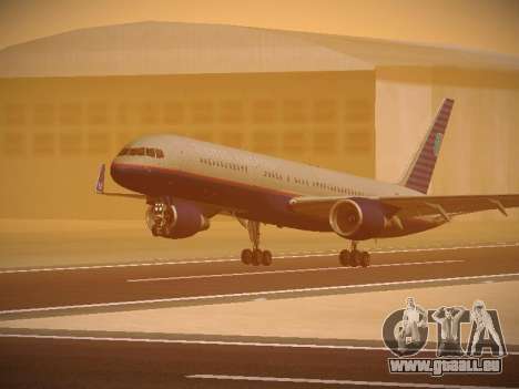 Boeing 757-224 United Airlines für GTA San Andreas
