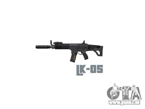 Maschine LK-05 Schalldämpfer icon3 für GTA 4