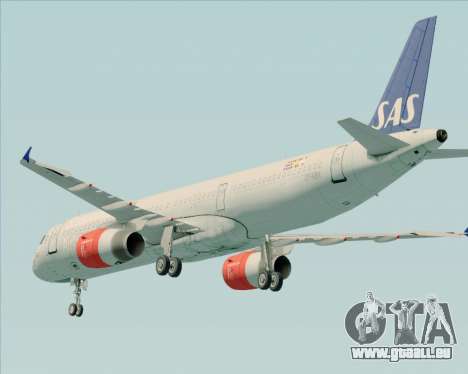 Airbus A321-200 Scandinavian Airlines System pour GTA San Andreas