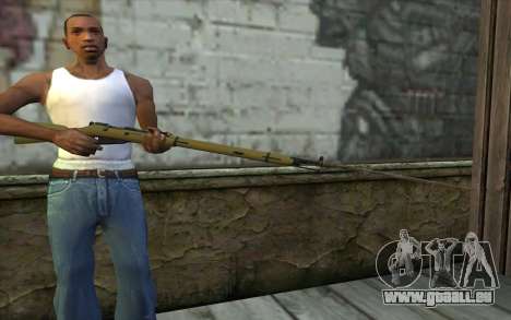 Mosin-v11 pour GTA San Andreas