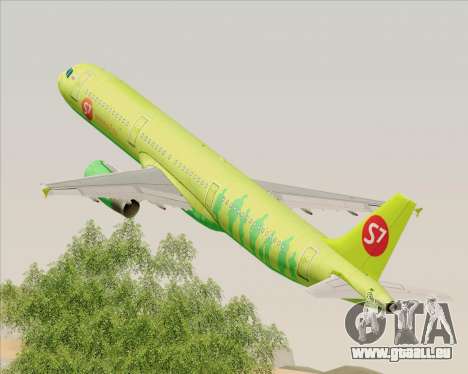 Airbus A321-200 S7 - Siberia Airlines pour GTA San Andreas