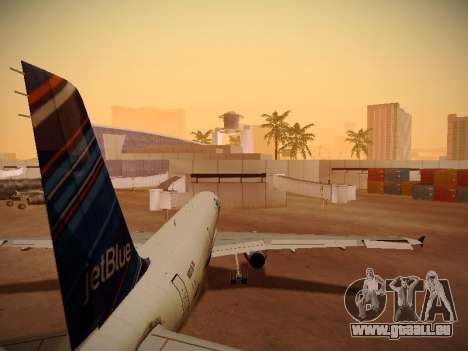 Airbus A321-232 jetBlue Red White and Blue pour GTA San Andreas
