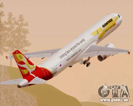 Airbus A321-200 Qantas (Wallabies Livery) pour GTA San Andreas