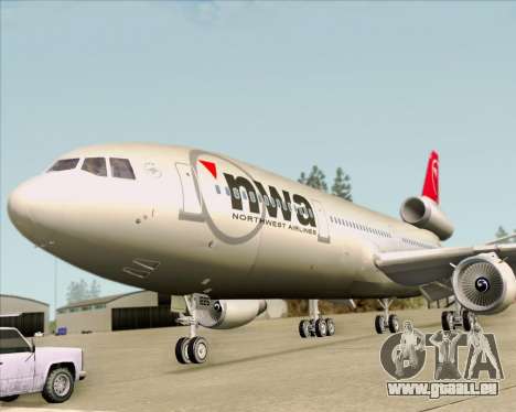McDonnell Douglas DC-10-30 Northwest Airlines pour GTA San Andreas