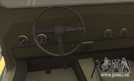 Jeep From The Bureau XCOM Declassified pour GTA San Andreas