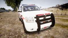 Chevrolet Suburban 2008 Police [ELS] Red & Blue pour GTA 4