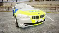 BMW 530d F11 Metropolitan Police [ELS] pour GTA 4