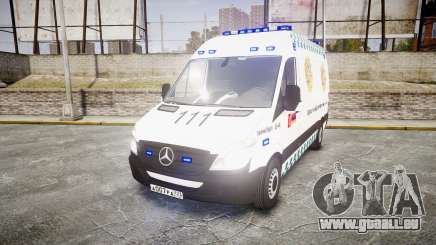 Mercedes-Benz Sprinter ARM Ambulance [ELS] pour GTA 4