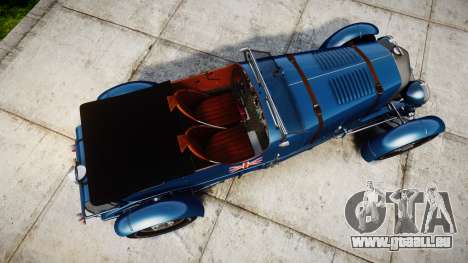 Bentley Blower 4.5 Litre Supercharged [high] für GTA 4