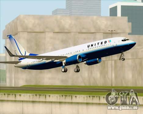 Boeing 737-800 United Airlines für GTA San Andreas